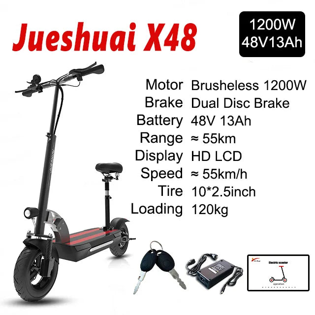 [8 models]10/11 Inch 48V-72V 1000W-6000W Electric Scooter 50-85km/h Fast E Scooter Off Road Electric Kick Scooter Foldable Adult