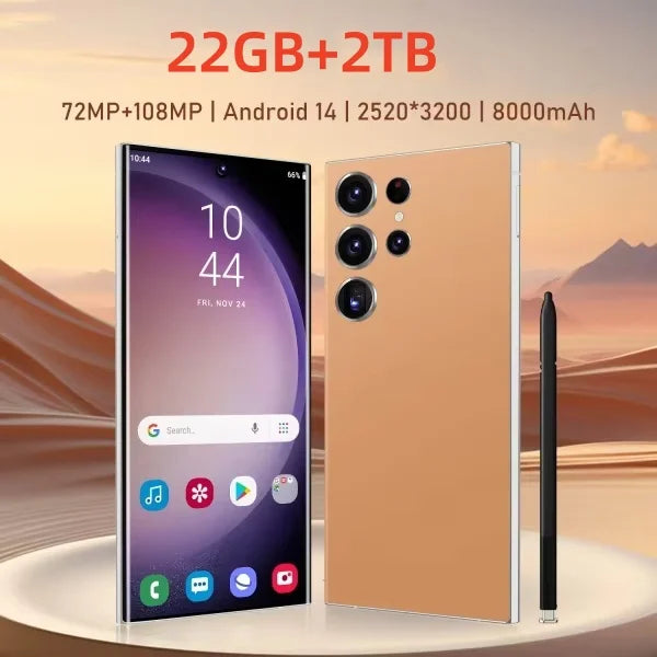 2025 New S25 Ultra Smartphone Original 7.3 Inch Celulares Android Moblie Phones Unlocked 5G Dual Sim Global Version CellPhones.