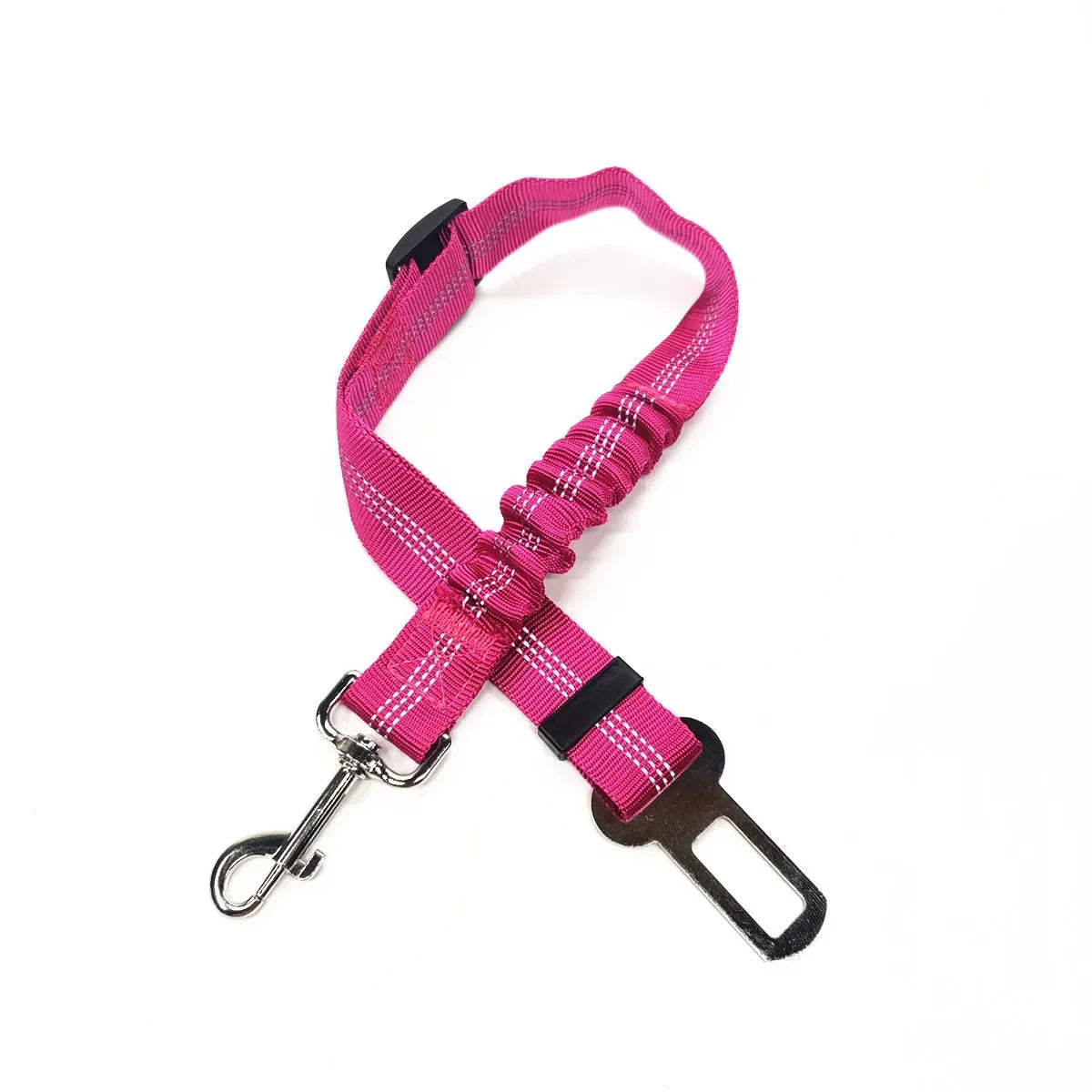 Cinturón de seguridad ajustable para mascotas, gatos, perros, asiento para mascotas, arnés para perros, clip de correa, palanca de seguridad, collares de tracción para perros, accesorios para perros