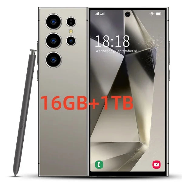 2025 New S25 Ultra Smartphone Original 7.3 Inch Celulares Android Moblie Phones Unlocked 5G Dual Sim Global Version CellPhones.