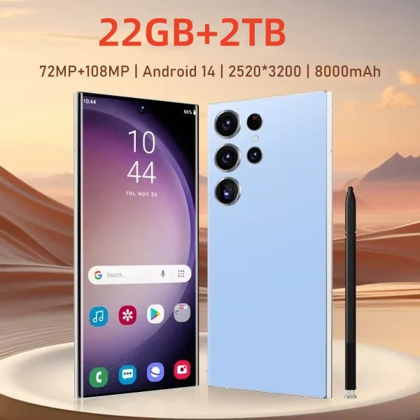 2025 New S25 Ultra Smartphone Original 7.3 Inch Celulares Android Moblie Phones Unlocked 5G Dual Sim Global Version CellPhones.