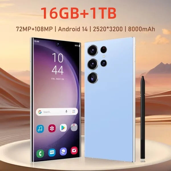 2025 New S25 Ultra Smartphone Original 7.3 Inch Celulares Android Moblie Phones Unlocked 5G Dual Sim Global Version CellPhones.