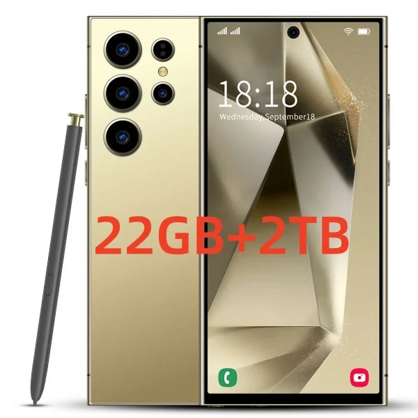 2025 New S25 Ultra Smartphone Original 7.3 Inch Celulares Android Moblie Phones Unlocked 5G Dual Sim Global Version CellPhones.