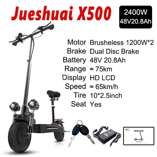 [8 models]10/11 Inch 48V-72V 1000W-6000W Electric Scooter 50-85km/h Fast E Scooter Off Road Electric Kick Scooter Foldable Adult