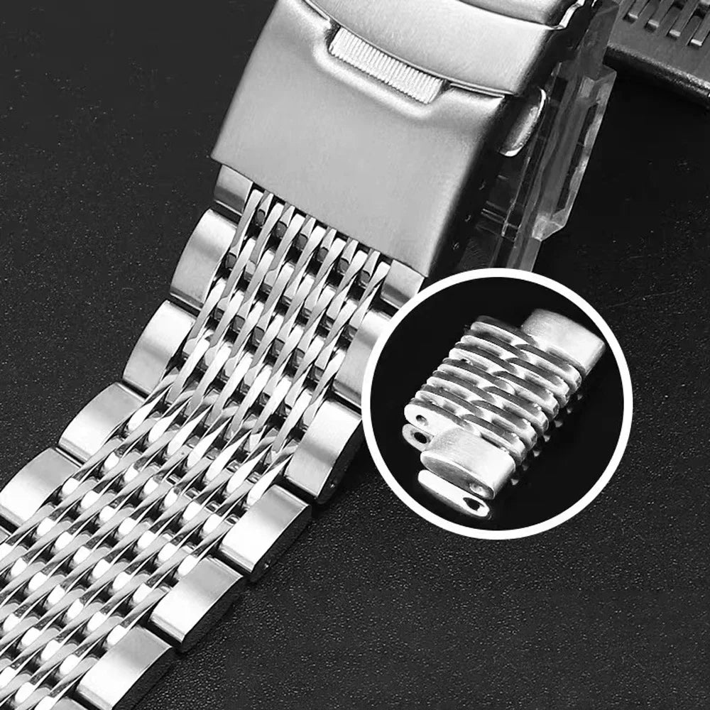 Stainless Steel Luxury Band for Samsung Galaxy Watch Ultra 47mm Bracelet No Gap Correa for SAMSUNG GALAXY galaxy ultra Men Strap.