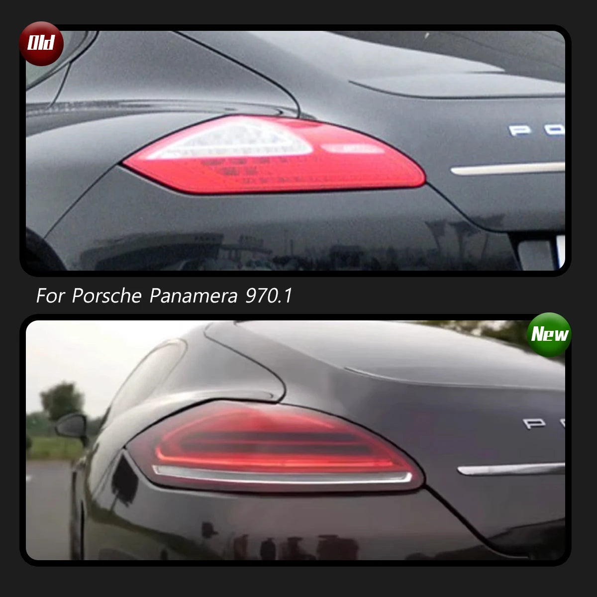 TYPY Car Lights For Porsche Panamera Taillight 970.1 2010-2013 LED Projetor Tail Lamp Daytime Running Light Auto Accessories.